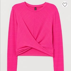 H&M Hot Pink Shirt